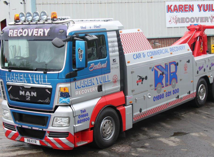 Light and Heavy Vehicle Recovery Lanarkshire | KYR Recovery